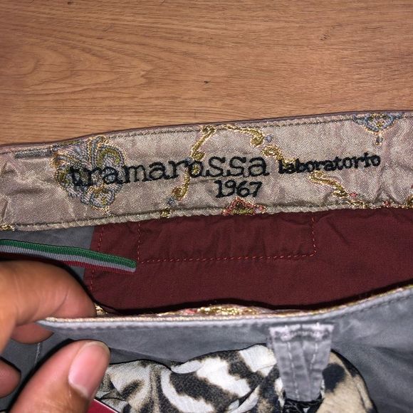 Tramarossa Laboratorio NWT Gray Straight-Legged Sartoria Jeans, Size 32, MP $355 - Picture 3 of 11